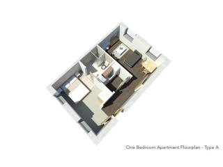 One Bedroom Apartment, Taray Towers