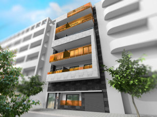 2 bedroom, 1 bathroom Apartment, (build..