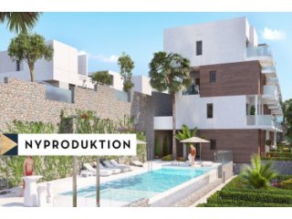 Nytt projekt med fräscha lägenheter på höjden i Campoamor me..