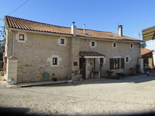 Detached Stone House, Cottage + Land