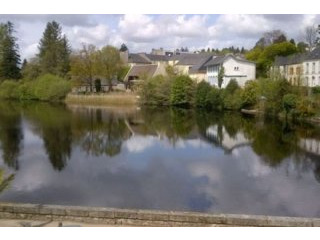 Village House with Lake View
