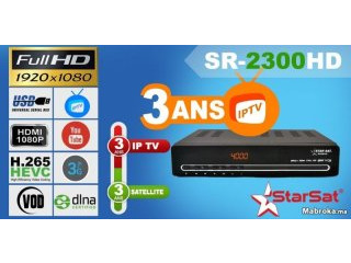 Recepteur avec 3 an IPTV