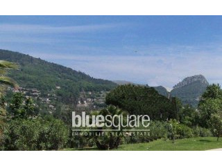 Flat plot of land sold with planning..