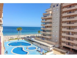 Magnificent first line apartment in Calpe with sea..