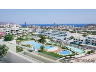 Los apartamentos están en un nuevo complejo residencial en..