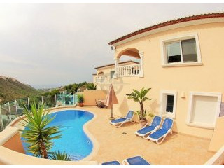 Villa With Sea And Mountain Views Only..