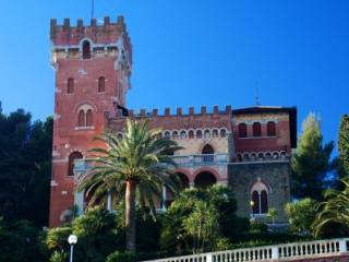 Castle Overlooking The Sea