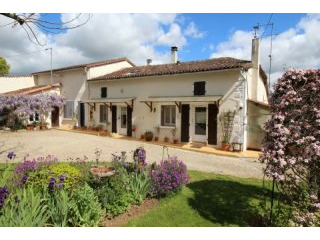 Stone Longere On More Than One Acre Plot