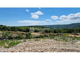 Istra, Labin, 1.622m2, građevinsko zemljište s pogledom na m..
