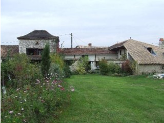 Group Of Two Charming Stone Houses With..