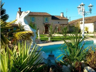 Stone House With A Restored Cottage..