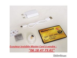 Kit invisible Master Card