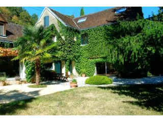 Country Home With Stream And Land