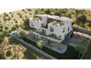 VODICE - S1 DVOSOBAN STAN U PRIZEMLJU S VRTOM, 111.24 m2 NET