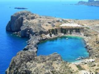 Deluxe Resort Hotel On Island In Greece.