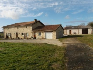 Farmhouse With Land, Stables, Barn And..