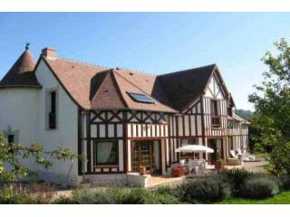Luxury Character House, Distant Sea..