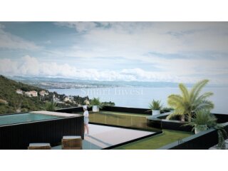 IČIĆI, raskošni penthouse 3S+DB s krovnom terasom i bazenom..