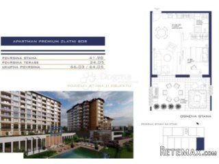 Luksuzni apartman na atraktivnoj lokaciji