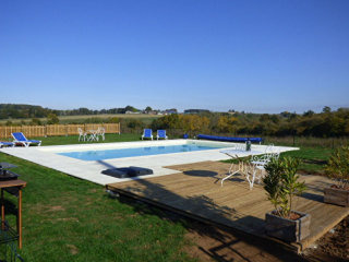 Rural 4 Cottage Gite Complex With Pool