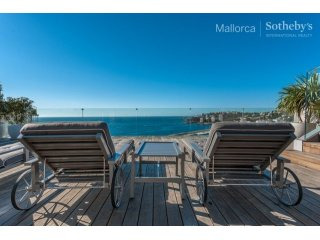 Waterfront duplex penthouse with direct