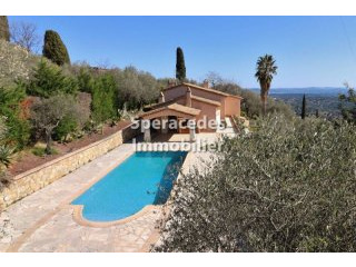 Cabris Close To Grasse Villa With Sea..