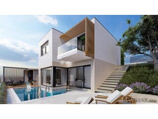 Smart house Villa Jadranovo sa bazenom