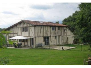Half-Timbered House In The Countryside