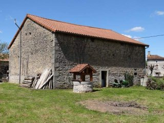 Stone Barn In Course Of Conversion With..