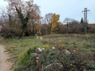 Građevinsko zemljište 1.022 m² — ravan teren, otok Krk