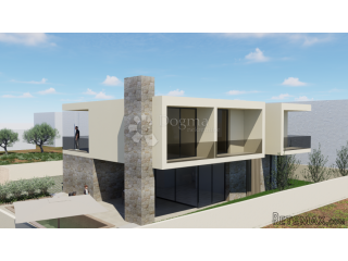 EKSKLUZIVNO!! OTOK UGLJAN – GRAĐEVINSKO ZEMLJIŠTE S PROJEKTO
