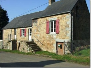 Rural Hamlet House with Countryside..