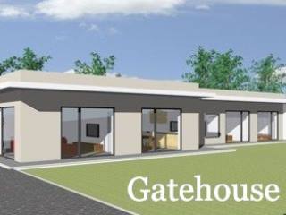 Plot With Building Project In Alcobaca..