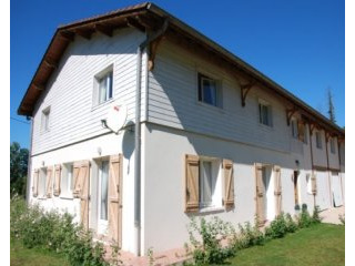 Large country house with covered pool..
