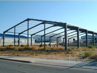 Industrial estate in Limassol, Cyprus..