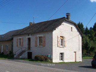 Correze. Saint Augustin. Village house..