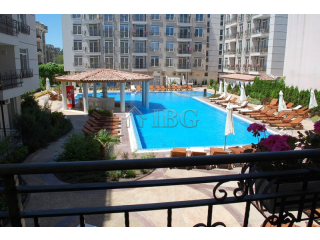 Furnished Studio with pool views in..