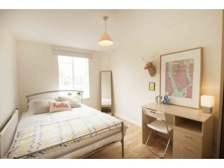 Single with double bed near Old Street..