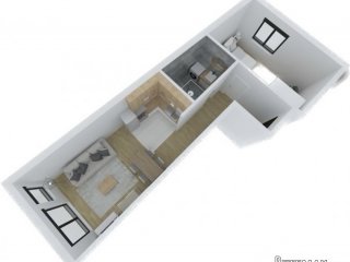 Zvezdara ul.Podujevska 44m2+dve terase