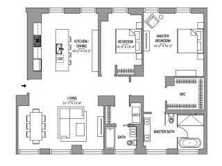 2 Bedrooms - Condo - New York State -..