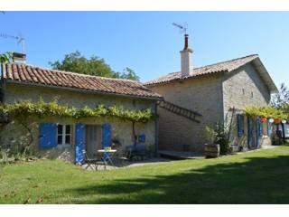 Pretty stone property with pool close..