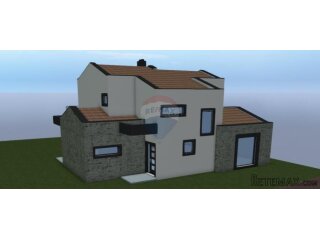 Istra, Muntrilj, lijepo građevinsko zemljište od 598 m2 sa