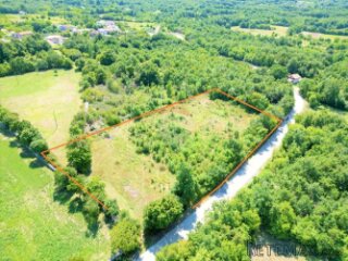 Istra,Kanfanar,2,5 km fantastična građevinska parcela-5100m2