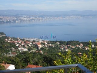 Opatijska rivijera, moderna vila s bazenom, pogled, parking