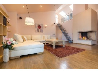 Two-Level Apartment In Quiet Riga City..