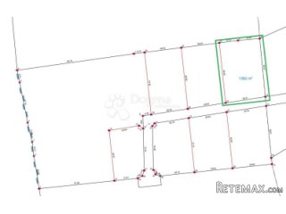 Građevinsko zemljište u okolici Labina - 1382 m2