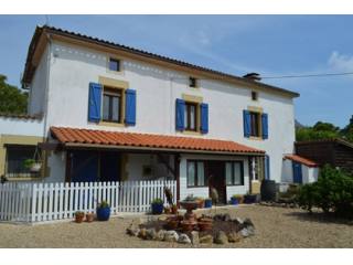 Stunning property with gite and heated..