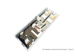 Two Bedroom Apartment, Taray Towers