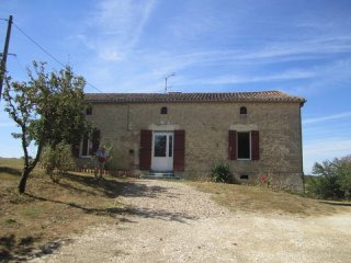 A Pretty Compact Stone Built Farmhouse..