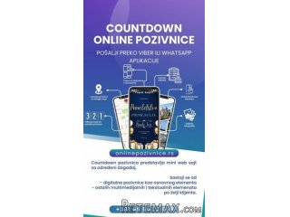 Online Pozivnice CountDown